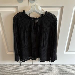Jcrew black top